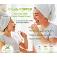 thumbnail image 3 of Isabella's Clearly COPPER, Ayurvedic Tongue Scraper and Cleaner | 100% Pure Heavy Duty Copper, Built to Last, BPA Free | Natural Bad Breath Remedy, 3 of 5