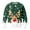 Dark Green, variant on Winter Sweaters for Women Reindeer Snowflake Print Knitted Sweater Long Sleeve Crewneck Pullover Casual Warm Winter Holiday Festive Apparel Top Ugly Christmas Sweaters