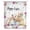 Wheat, variant on Spring Easter Sheer Curtains 54" Long, Watercolor Flowers Cute Rabbits Eggs Leaf Beige Light Filering Curtains, Breathable Simi Curtain Privacy Drapes for Kitchen Bathroom Small Window Treatment