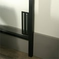 thumbnail image 4 of 2 Piece Mates Bed and Headboard Set in Black and Vintage Oak, 4 of 19