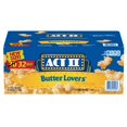 thumbnail image 1 of ACT II Butter Lovers palomitas de ma&iacute;z para microondas, 2.75 onzas (paquete de 32), 1 of 4