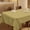 Gold, variant on Plastic Table Cloths,Table Cloths Rectangle,72*54IN Dining Table Cover Waterproof,Waterproof Spillproof Plastic Flannel Backed Table Cloth, Wipe Clean Table Cover for Dining, Buffet(Gold)