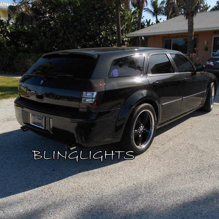 Dodge Magnum Tinted Smoked Taillamp Taillights Overlays Film Protection - Walmart.com