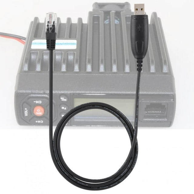 Câble d'Écriture de Fréquence de Programmation USB Transmission Stable Facile à Utiliser pour BAOJIE Mini Radio BJ218 Radios Talkie