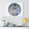 thumbnail image 2 of Scripture Walls God Is For Us Bible Verse Canvas Christian Wall Art Ready to Hang Unframed, 2 of 8