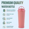 thumbnail image 3 of 830ml stainless steel vacuum wide-mouth sports kettle with leak-proof straw, insulated water bottle-830ml, 3 of 5
