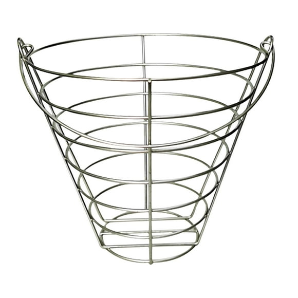 Cesta de Metal para pelotas de Golf, soporte para pelotas de Golf, cesta de Golf portátil, contenedor de pelotas para campos de Golf, clubes de campo, Plata DYNWAVEMX Cesta para transportar pelotas de golf