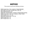 thumbnail image 2 of Mpulse Engine Coolant Temperature Sensor SEN-2CTS0222 for Car Honda Civic Fit S2000, 2 of 2
