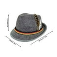 thumbnail image 2 of Alpine Oktoberfest Felt Hat Cap for Festiva, 2 of 2