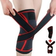 thumbnail image 3 of SPRING PARK Knee Sleeve, Knee Pads Compression Fit Support -for Joint Pain and Arthritis Relief, Men Sports Knee Protector - Single, 3 of 8
