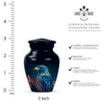 thumbnail image 2 of Eagle Cremation Urn For Human Ashes, Burial Urns For Adult Human Ashes, Small Keepsake Urns For Human Ash, Funeral Urn For Adult Ash Men Size 3 Inch Set Of 1, 2 of 8