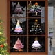 thumbnail image 5 of Paquete de 9 Pegatinas Navideñas para Ventanas | Pegatinas Navideñas Coloridas de Pvc | Decoraciones Navideñas Translúcidas Reutilizables para Centros Comerciales, Hogar, Oficina y Decoración de Temp, 5 of 6