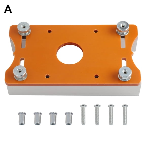 Wood Trimmer Router Base, 2 in 1 Compact Wood Palm Router Base Router Slotting