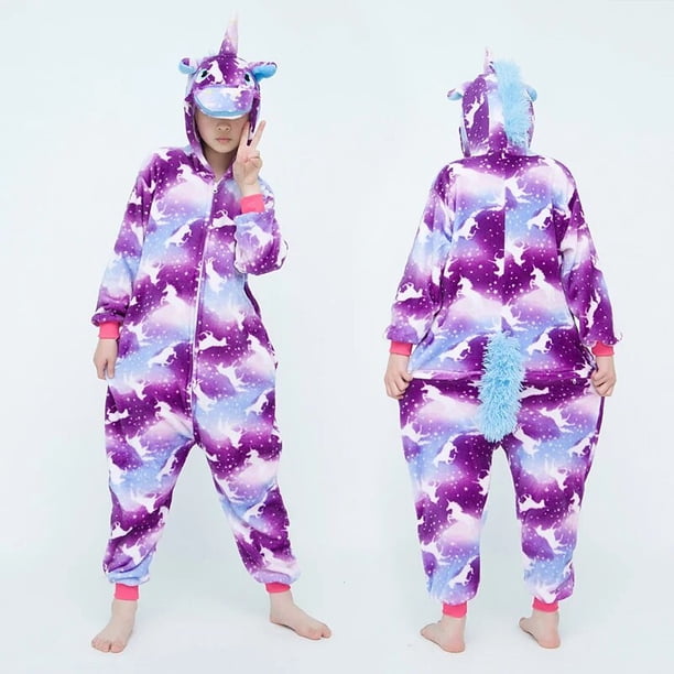 Pijamas de unicornios para niños y niñas, ropa de dormir de Animal, unicornio, Stitch, Licorne, monos, disfraz de Anime xuanjing unisex