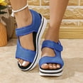 thumbnail image 5 of 50% Off Clear! Womens Sandals Comfortable Women's Fashion Casual Color Matching Spring And Summer New Breathable Thick-Soled Sandals, 5 of 9