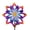 Flower, variant on Regal Art & Gift 19" Burst Solar Wind Spinner - Flower Metal 68" Kinetic Garden