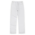 thumbnail image 3 of MIASHUI Girls Joggers with Pockets High Waisted Kids Athletic Pants for Yoga Running,White,7-8 Years, 3 of 8