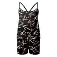 thumbnail image 4 of Pajamas for Women Set Casual Valentine'S Day Printed Camisole And Shorts Sleepwear for Women, 4 of 4