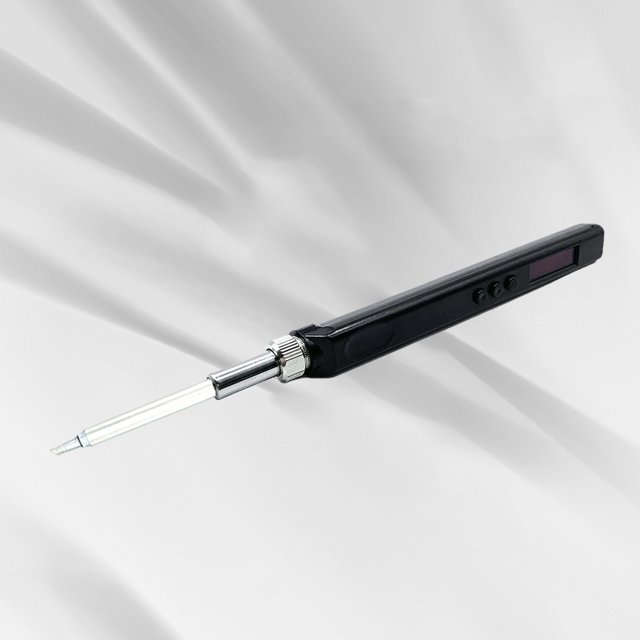 PTS80 T12 Soldador portátil Pantalla OLED Pluma de soldadura Herramienta de soldadura (T12-BC2) Sywqhk Para estrenar