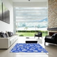 thumbnail image 6 of Ahgly Company Indoor Rectangle Patterned Jeans Blue Novelty Area Rugs, 7' x 10', 6 of 6