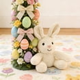 thumbnail image 5 of Sktrjpolfis Hand Knit Cute Bunny Doll Easter Plush Bunny Easter Gift for Children, 5 of 6