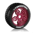 thumbnail image 3 of Front X2 & Rear X2 Tires & Wheels Pentagram 17mm Hex Hub for HSP 1/8 Off-Road RC Car Buggy, 3 of 6