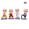 thumbnail image 1 of CAROOTU Little Cute Cartoon Little Monk Doll Decoration Auto Dashboard Ornament Home Decor, 1 of 7