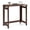 Brown, variant on Costway Folding Console Table, Entryway Table with Foldable Legs, Behind Couch Sofa Table Brown