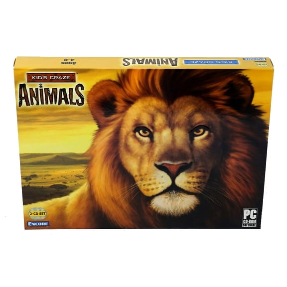 Kid's Craze ~ 3 complete products on 2 CDs - Crayola Magic 3D Coloring Book Amazing Animals   Learn about Animals   Amazing Animals