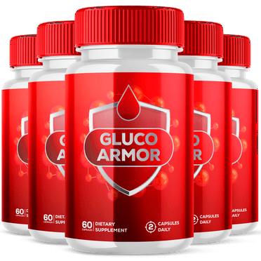 Gluco Armor Advanced Blood Support Pills Natural Glyco Support Supplement 300 Capsules