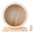 thumbnail image 4 of Rueda silenciosa para correr para hámster, soporte de madera, rueda silenciosa para correr para hámster para mascotas, rueda de ejercicio silenciosa para hámster construida para profesionales, 4 of 8