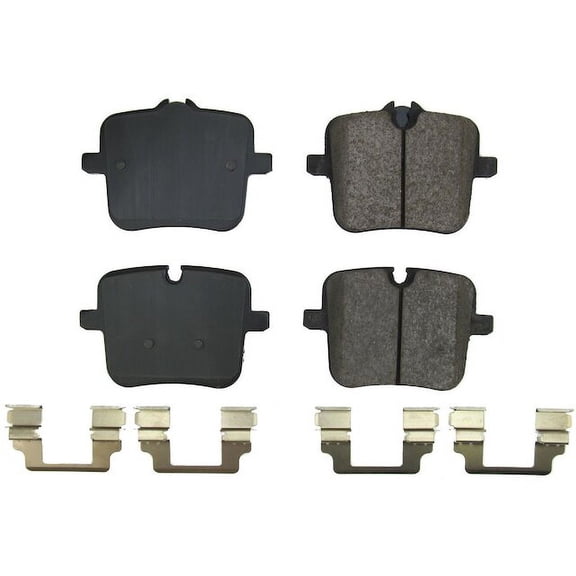Rear Brake Pad Set - Compatible with 2020 - 2021 BMW 840i Gran Coupe