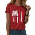 thumbnail image 2 of Duqingm 250 Anniversary Usa Shirt USA 250th Anniversary T Shirts for Celebrate 250th Anniversary of America Patriotic Veteran Tee Red,M, 2 of 5