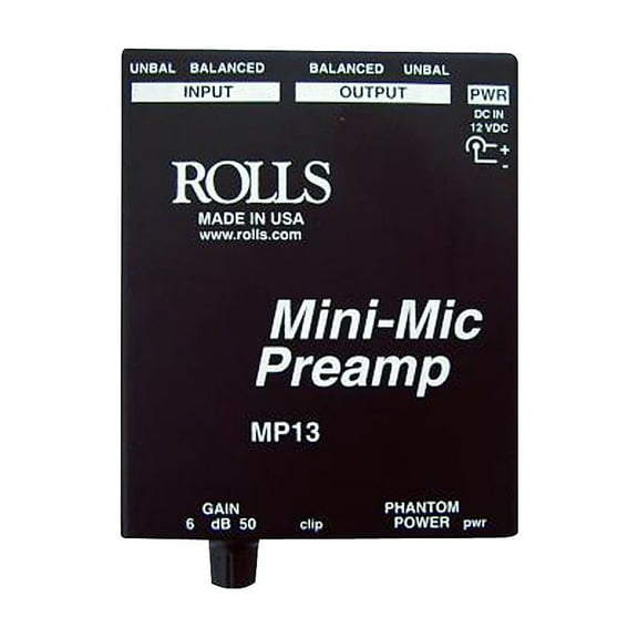 MP13 Mini-Mic Preamp