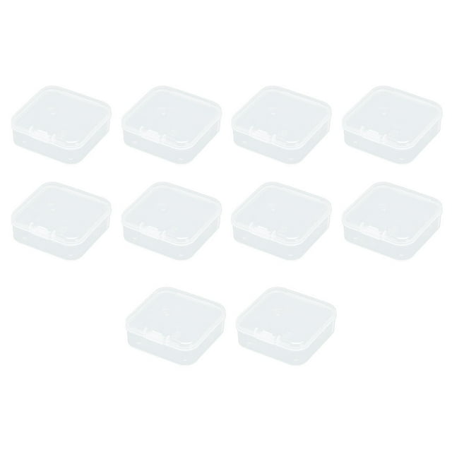 Naiovety Paquete de 10 contenedores apilables, suministros para el hogar, contenedor de plástico, caja de almacenamiento de accesorios para el hogar, Almacenamiento y organización del hogar Naiovety HA062411-00B