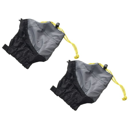 Ankle Gaiter Gaiters 20X12X22Cm 1 Pair Multiple Colors Waterproof Webbing Sole Buckle For Walking Camping Hiking Black Mingyiq Inc