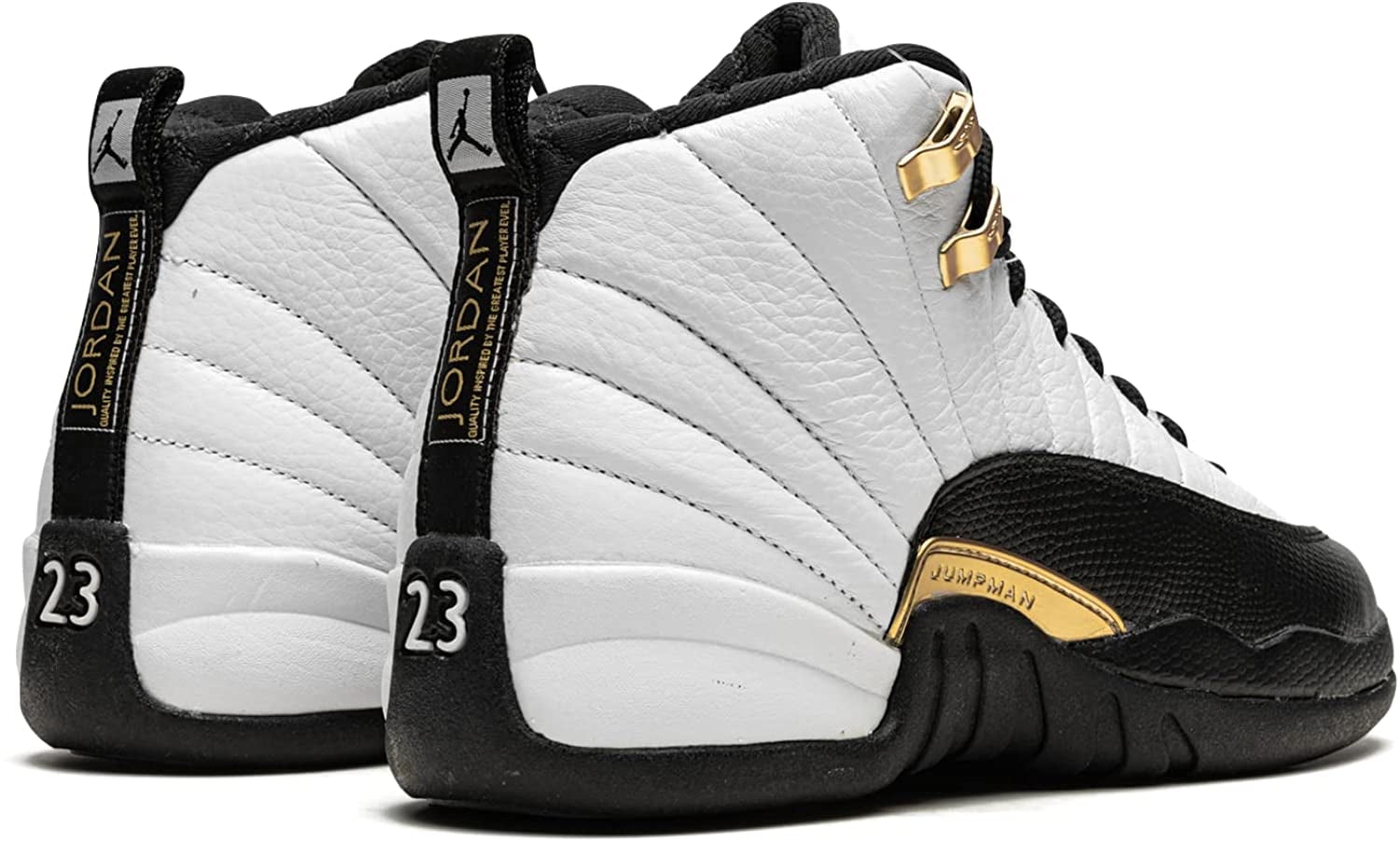 Nike Air Jordan 12 Low - White/Metallic Gold/Taxi/Black • Price »