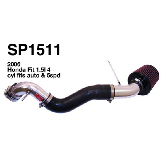 Injen 07-08 Fit 1.5L 4 Cyl. Polished Cold Air Intake Fits select: 2007-2008 HONDA FIT