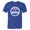 Royal, variant on PleaseMeTees™ Mens From Born Made In Houston TX Logo Label HQ Tee