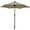 Tan, variant on Gymax 9 ft Patio Table Market Umbrella Yard Outdoor w/ Solar LED Lights Blue