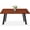 Brown, variant on Best Choice Products 47 to 63in Modern Extendable Dining Table for 2-6 People w/ Leaf Extension, 2 Locks - Brown