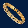 thumbnail image 3 of Sunsoul by Touchstone Gold Plated Western Bracelet for Women, 3 of 7