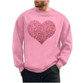 thumbnail image 2 of PNTUTB Men's Valentine's Day Fashion Print Casual Long Sleeve Crew Neck Pullover Loose Comfortable Sweatshirts, 2 of 6
