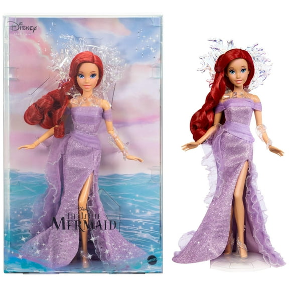 Disney Collector The Little Mermaid Ariel 35th Anniversary Doll, Gifts for Kids and Collectors