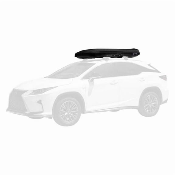 11 Cu. ft. 660 Series Wedge Roof Cargo Box, Gloss Black