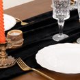 thumbnail image 4 of Camino de mesa Socomi 51x305 cm Black Velvet Luxury, 4 of 5