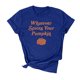 thumbnail image 1 of Camiseta holgada de manga corta con estampado de mueca Retro de Halloween para hombre y mujer Pompotops hfajkhk140476, 1 of 4