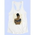 thumbnail image 3 of Ethnic Beauty Ii Racerback Tank Women -Alonzo Saunders Designs, Female XX-Large, 3 of 4