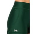 thumbnail image 3 of Shorts Under Armour Team Shorty 3 para Mujer Verde Bosque, 3 of 3