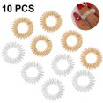 thumbnail image 2 of 10 pcs Finger Rings - Mini Spring Decompression Finger Rings for Children and Adults, 2 of 9